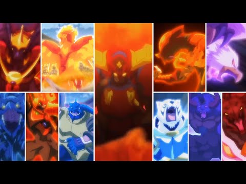 Beyblade Shogun Steel All Special Moves