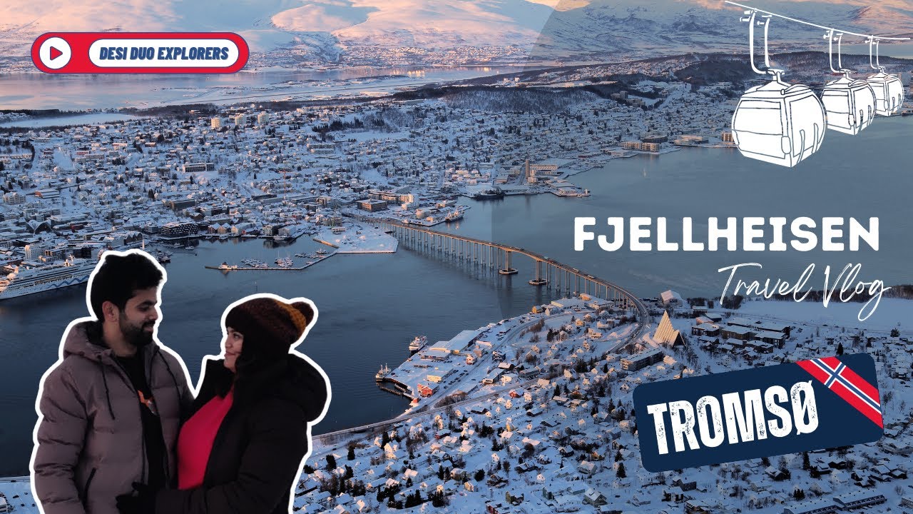 Join a duo as they experience Fjellheisen Cable Car journey.