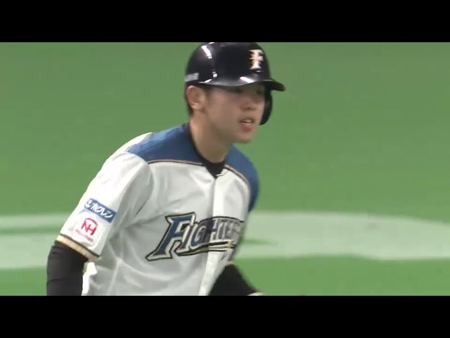 【4回裏】ファイターズ・清水 鋭い打球でプロ初ヒットを記録!! 2016/9/30 F-M