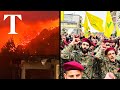 Hezbollah rocket attack ignites wildfires in Israel