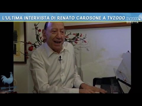 L'ultima intervista di Renato Carosone a TV2000