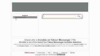 Detect yahoo friends if they're invisible or offline