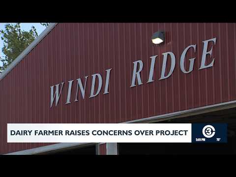 Dairy farmer raises concerns over project