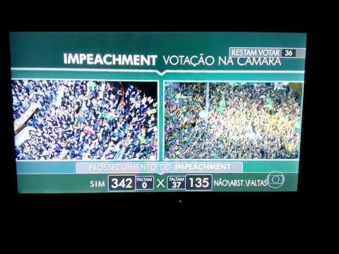 Aprovação do impeachment da Dilma 17/04/2016