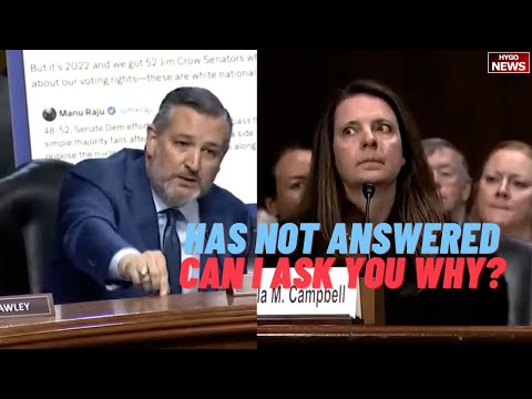 Cruz: she has not answered the question, she did not answer, can I ask you why?