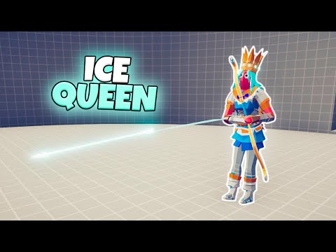 ICE QUEEN 1 VS 1 EVERY UNIT | TABS MODDED GAMEPLAY