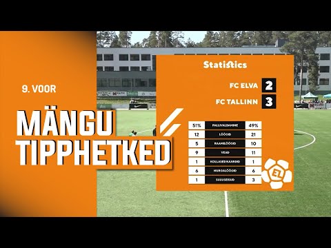 FC Elva - FC Tallinn I 2:3 I Esiliiga 9. voor I 2024