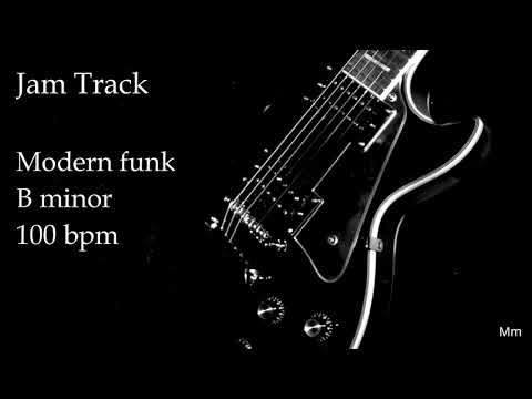 Modern Funk Jam Track in b minor