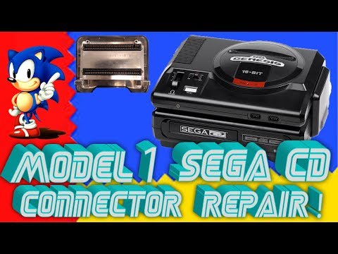 Model 1 SEGA CD Connector Repair!