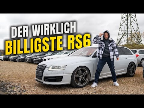 Audi RS6 V10 zum Golfpreis, ein Fehler? Der aller billigste RS6 Deutschlands!? Wir holen ihn heim!
