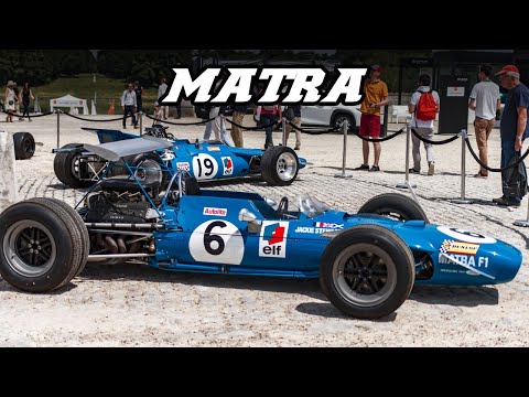 MATRA RACECARS DISPLAY at Chantilly Concours D'Elegance 2019 | V12 + V8 F1