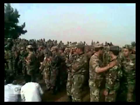 تقرير قناة أورينت عن انشقاقات منحازة لمطالب الشعب