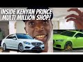 Inside KENYAN PRINCE Multi Million Shop / Reveals His Mercedes Benz Is Available / His Audi Clamped