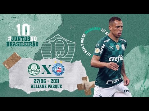 Jogo ao vivo PALMEIRAS x Bahia Campeonato Brasileiro 2021