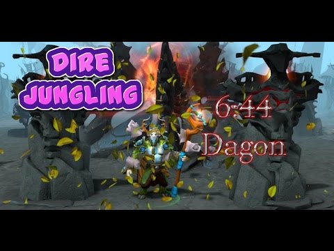 Dota 2 Howto Jungle 6.88 - Nature's Prophet 6 mins 44 secs Dagon - Dire Guide