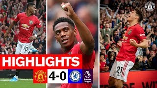HIGHLIGHTS | United 4-0 Chelsea | Rashford, Martial & James on target! | Premier League HIGHLIGHTS | United 4-0 Chelsea | Rashford, Martial & James on target! | Premier League