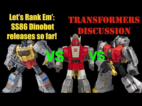 Let's Rank 'Em: SS86 Dinobots! #ss86 #dinobots