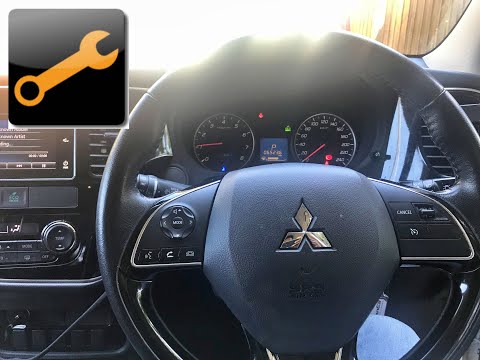 HOW TO RESET the service reminder on Mitsubishi Outlander 2016 onward.