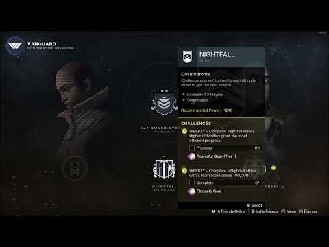 HOW TO GET 100K SCORE ON ANY NIGHTFALL - DESTINY 2