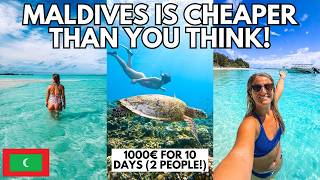 How To Travel MALDIVES ON A BUDGET: Exact Prices & Money Saving Tips! Under 1000€ in 10 Days!