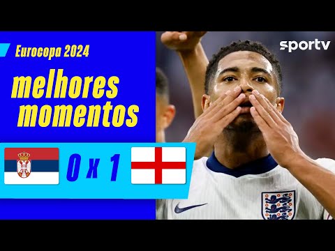 Gols e lances de Sérvia x Inglaterra