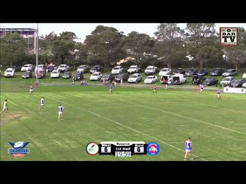2015 NRL Round 4 Reserve Grade Highlights - Western Suburbs v Kurri Kurri