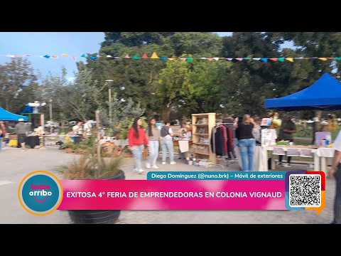 EXITOSA 4° FERIA DE EMPRENDEDORAS en Colonia Vignaud