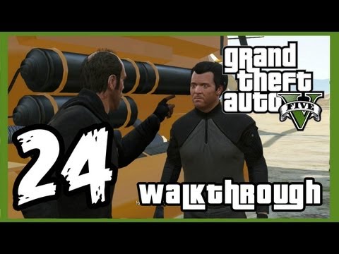 Grand Theft Auto V Walkthrough PART 24 [PS3] Lets Play Gameplay TRUE-HD QUALITY "GTA 5 Walkthrough"