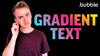 Text Background Gradient in Bubble - FREE, no plugin needed thumbnail