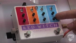 Video thumbnail for NAMM '12 - Red Witch Pedals Synthotron Demo by Premier Guitar