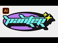 How To Create Vintage Y2K Logo In Illustrator