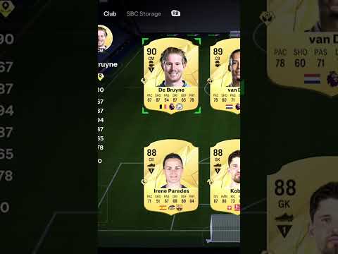 How To Use SBC Duplicate Storage On FC25 #fc25 #gaming