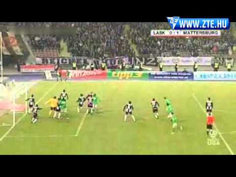 2011.02.13 www.zte.hu Waltner Róbert győztes gólja a LASK elleni bajnokin