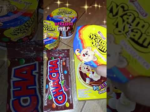 Permen Chacha Milk Chocolate | Nyam Nyam Coklat | Jajanan Coklat | derasfhi family #shorts