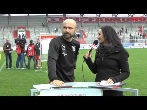 13. Spieltag: Hallescher FC - SV Werder Bremen II | Interviews nach dem Spiel