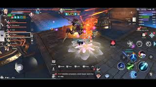 Perfect World Mobile Server 9 - Cleric Gameplay - Cultivate Dungeon - Crypt of Shadows : NIGHTMARE -