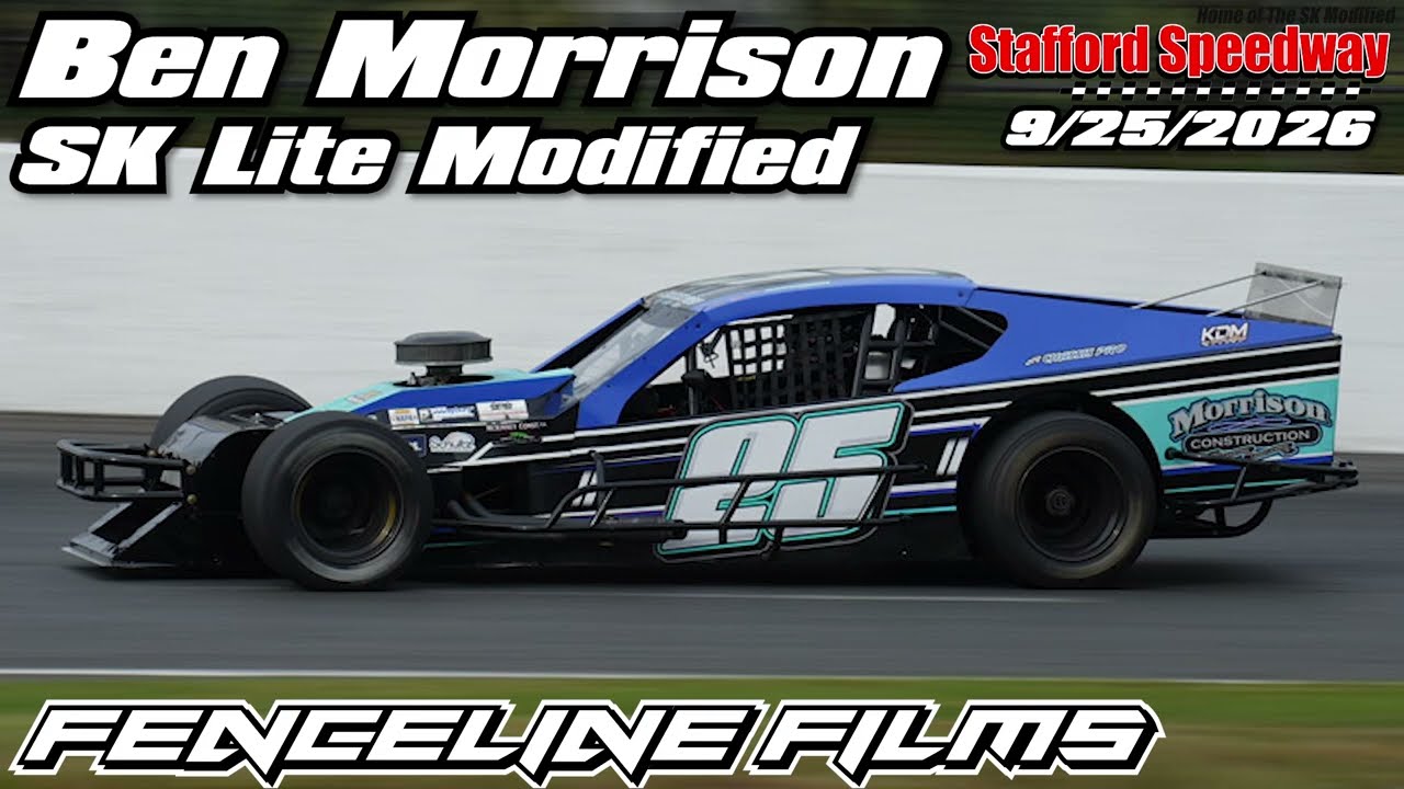 Ben Morrison SK Lite Stafford Speedway 9/25/2026
