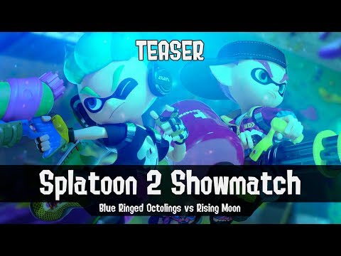 [Splatoon 2] Blue Ringed Octolings VS Rising Moon