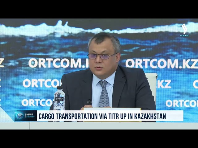 Cargo transportation via TITR up in Kazakhstan