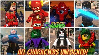 All Characters Unlocked in LEGO DC Super Villains