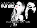 Avril Lavigne - Bad Girl feat Marilyn Manson (lyric ...