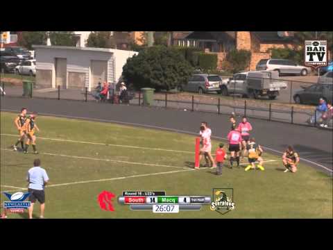 2014 Real NRL Round 16 Under 23's Highlights - South Newcastle v Macquarie