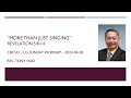 LG Worship Service Apr 28 2024
