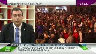 Alcazar de san Juan, el alcalde acomete privatización del agua (2 de 2): Entrevista a Diego Ortega