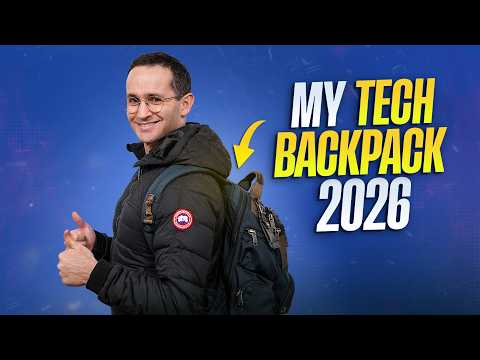 What’s In My Tech Backpack 2026? (Everyday Carry)
