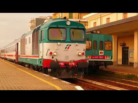 IC 564 Reggio Calabria C.le - Sibari [ PARTENZA SUPER FISCHIETTANTE!! ]