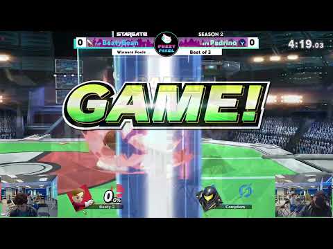 BeatyBean (Mii Swordfighter) vs Padrino (Dark Samus) -  Winners Pools - Stargate #27