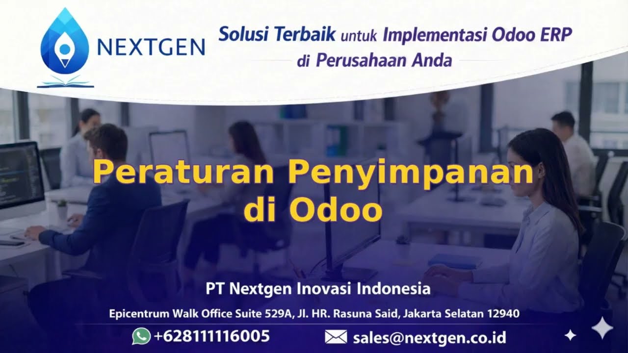 7 - Peraturan Penyimpanan Odoo