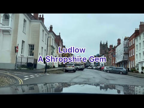 Ludlow in Shropshire has some wonderful buildings to see as we take you for a spin round the town
