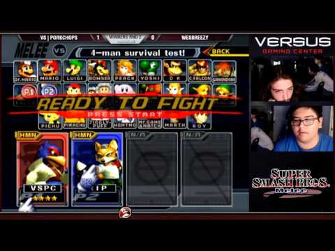 VS Weekly 4/24/16 - Winners R2 - VS|PorkChops (Falco, Fox) vs Wesbreezy (Fox) - Melee